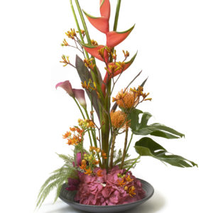 arrangement moderne coloré